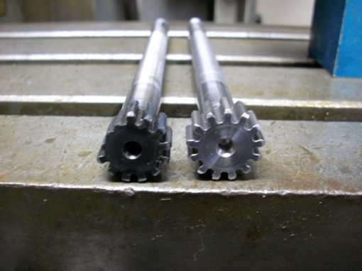 Bridgeport Slotting (Model E) Head Pinion Gear Shaft - Image 3