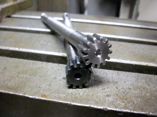 Bridgeport Slotting (Model E) Head Pinion Gear Shaft